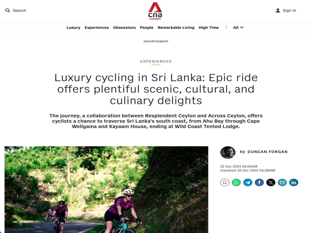 Tour de Resplendent launch