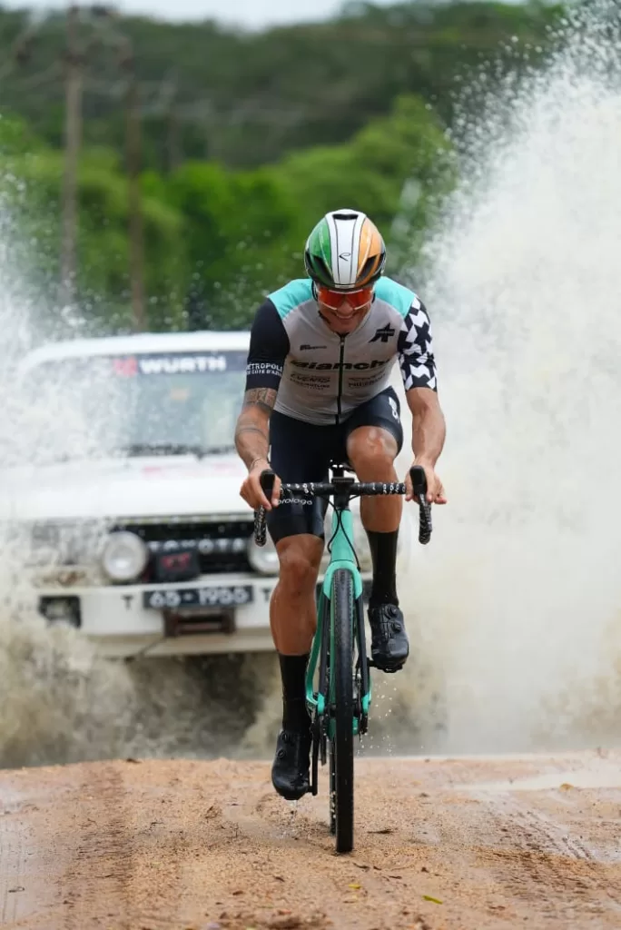 Across Ceylon - Nicholas Roche Cycling at Yala National Park